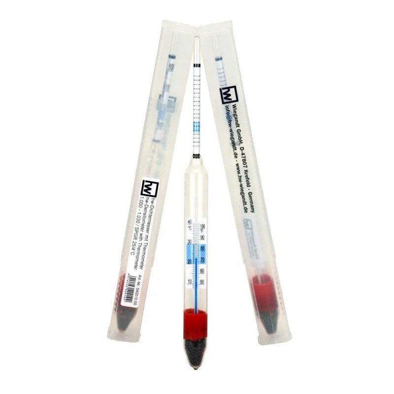 hw-Densitometer with Thermometer